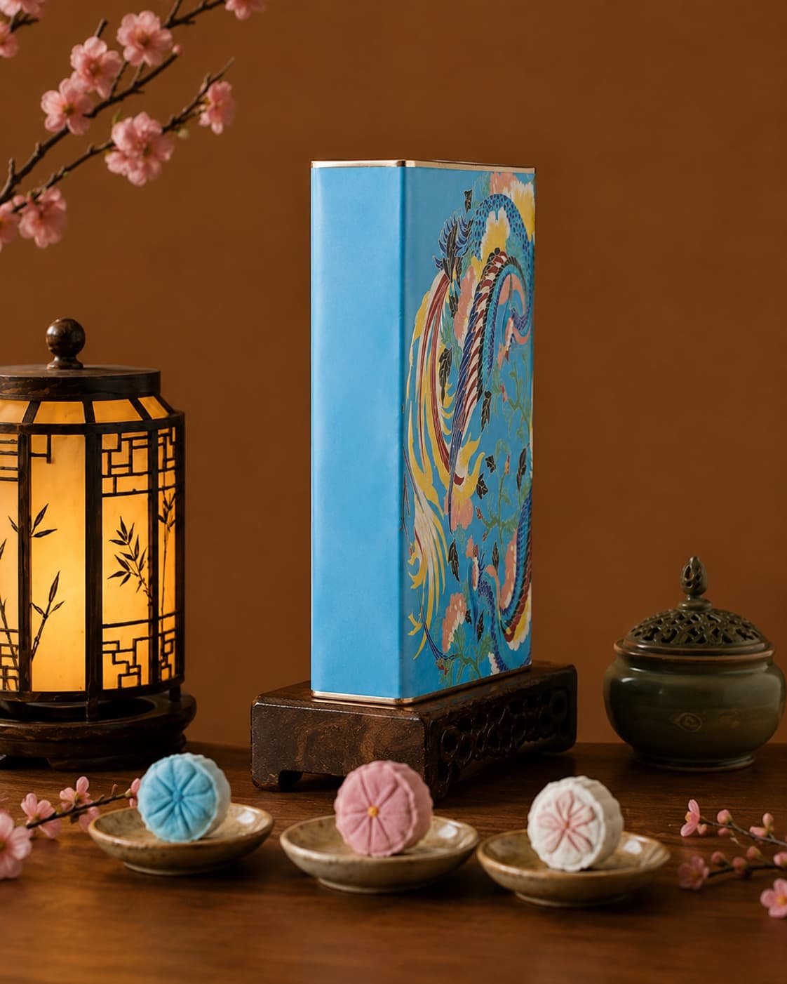 Dragon Moon Cake Gift Tin, left side