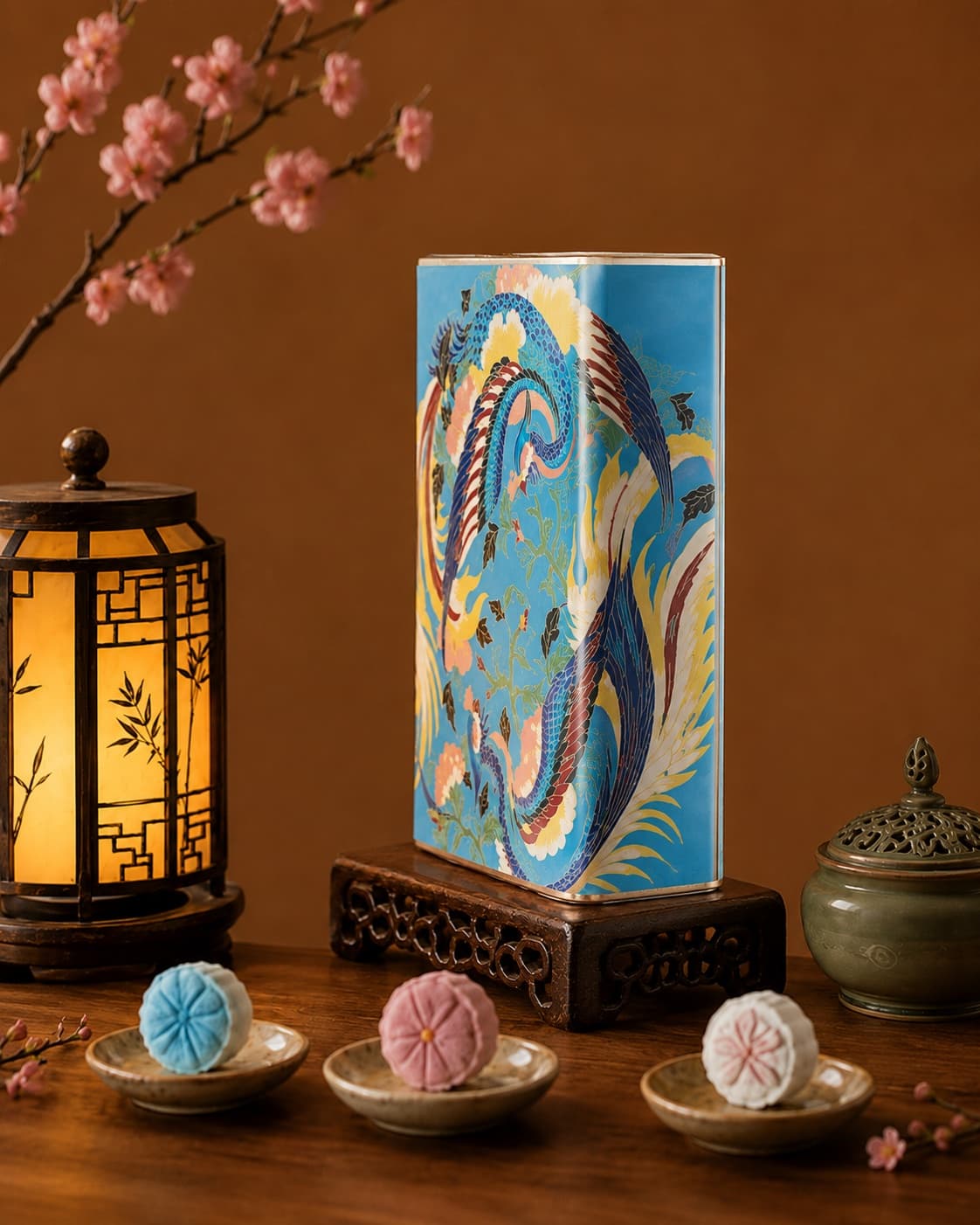 Dragon Moon Cake Gift Tin, right side