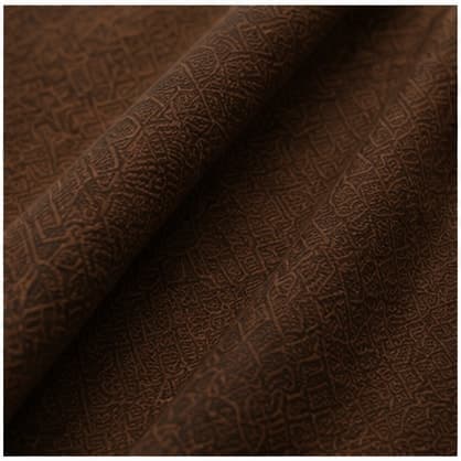 Close detail of a hand-finished weave